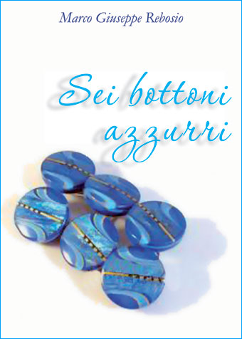 Sei bottoni azzurri